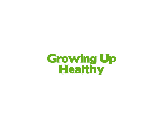 growing up healthy logo